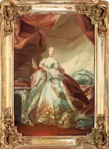 Portrait of Juliane Marie (1729-1796), Queen of Denmark and Norway