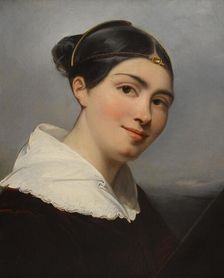 Portrait of Julie Duvidal de Montferrier (1797-1865), 1830. Creator: Gérard, François Pascal Simon (1770-1837)