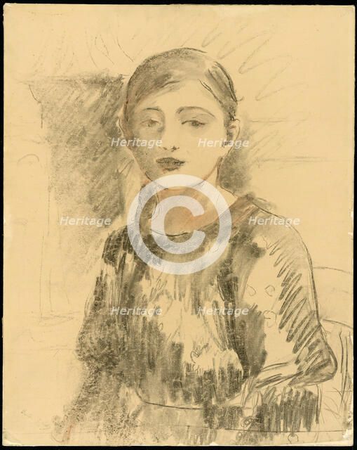 Portrait of Julie Manet, 1890. Creator: Berthe Morisot.