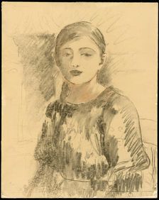 Portrait of Julie Manet, 1890. Creator: Berthe Morisot