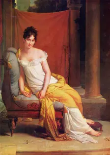 Portrait of Julie Récamier 1802. Creator: Gérard, François Pascal Simon (1770-1837)
