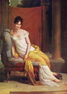 Portrait of Julie Récamier 1802. Creator: Gérard, François Pascal Simon (1770-1837)
