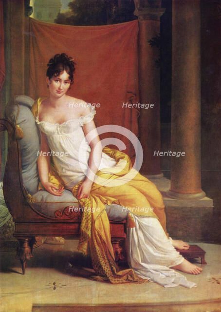 Portrait of Julie Récamier', 1802. Creator: Gérard, François Pascal Simon (1770-1837).