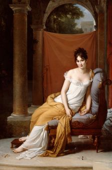 Portrait of Juliette Recamier 1805. Artist: Francois Pascal Simon Gerard