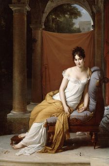 Portrait of Juliette Recamier 1805. Artist: Francois Pascal Simon Gerard