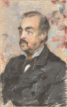 Portrait of Julien de la Rochenoire, 1882. Creator: Edouard Manet