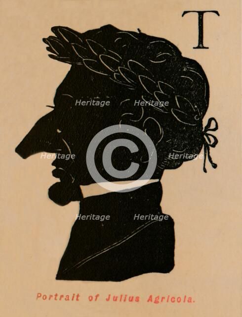 'Portrait of Julius Agricola', c1860, (c1860). Artist: John Leech.