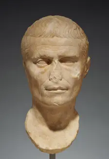 Portrait of Julius Caesar, 1st century B.C.-1st century A.D. Creator: Unknown