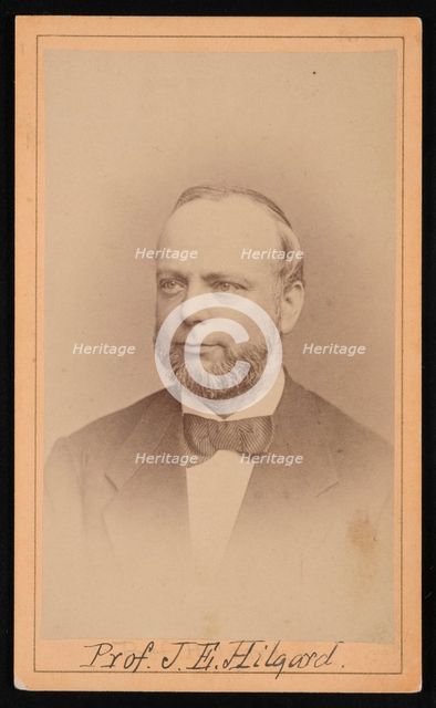 Portrait of Julius Erasmus Hilgard (1825-1891), 1873. Creator: Ulke Bros.