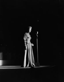 Portrait of June Christy, 1947 or 1948. Creator: William Paul Gottlieb