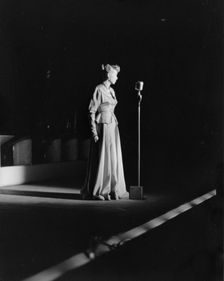 Portrait of June Christy, 1947 or 1948. Creator: William Paul Gottlieb