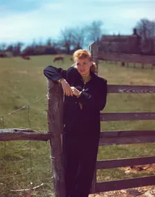 Portrait of June Christy, 1947 or 1948. Creator: William Paul Gottlieb