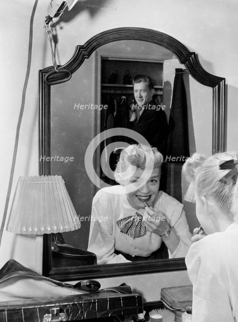 Portrait of June Christy and Bob Cooper, 1947 or 1948. Creator: William Paul Gottlieb.