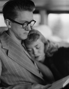 Portrait of June Christy and Bob Cooper, 1947 or 1948. Creator: William Paul Gottlieb