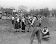 Portrait of June Christy and Pete Rugolo, 1947 or 1948. Creator: William Paul Gottlieb