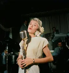 Portrait of June Christy and Red Rodney, Club Troubadour, New York, N.Y., ca. Sept. 1947. Creator: William Paul Gottlieb