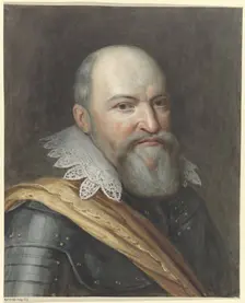 Portrait of Justinus, count of Nassau, 1800-1899. Creator: Anon
