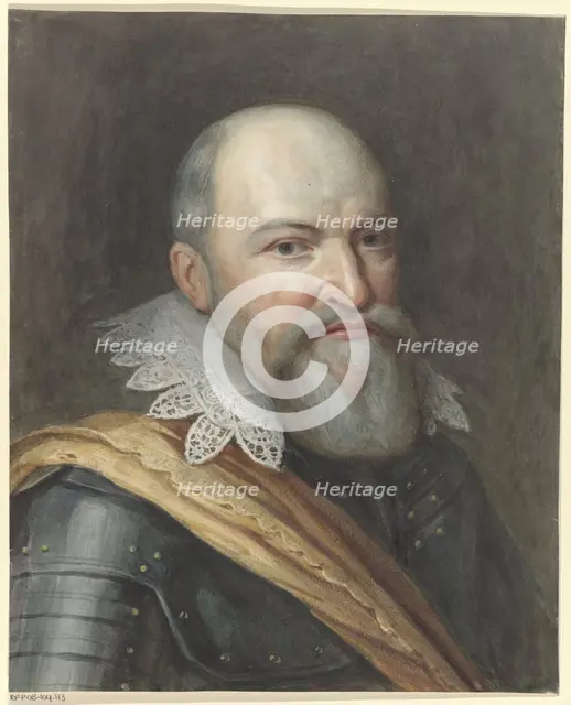 Portrait of Justinus, count of Nassau, 1800-1899. Creator: Anon.