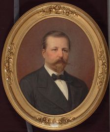 Portrait of K. J. Edelsköld, c1860s. Creator: Erik Johan Lofgren