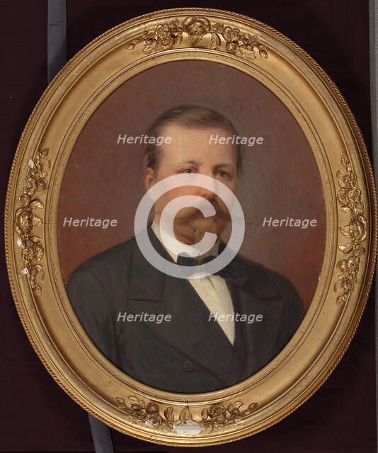 Portrait of K. J. Edelsköld, c1860s. Creator: Erik Johan Lofgren.