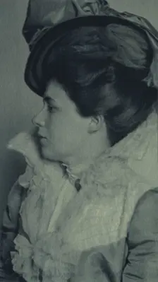 Portrait of K.S. Stanbery, 1901. Creator: Mary R Stanbery