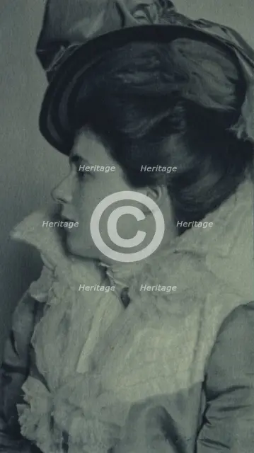 Portrait of K.S. Stanbery, 1901. Creator: Mary R Stanbery.