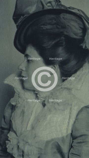 Portrait of K.S. Stanbery, 1901. Creator: Mary R Stanbery.