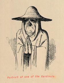 Portrait of one of the Cardinals c1860, (c1860). Artist: John Leech