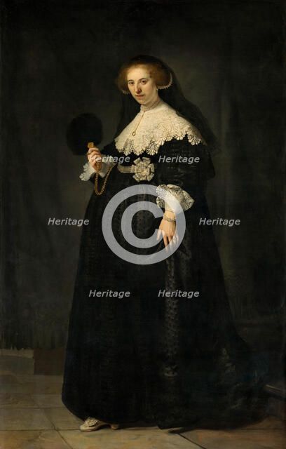 Portrait of Oopjen Coppit (1611-1689), 1634.