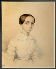 Portrait of O.A. Rehbinder. Artist: Anonymous