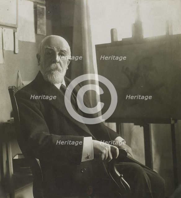 Portrait of Odilon Redon (1840-1916) , 1913. Creator: Anonymous.