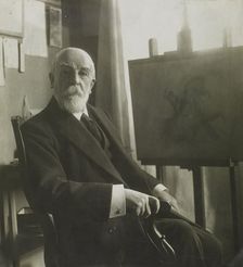 Portrait of Odilon Redon (1840-1916) , 1913. Creator: Anonymous