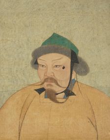 Portrait of Ögedei Khan (1186-1241), 14th century. Creator: Chinese Master