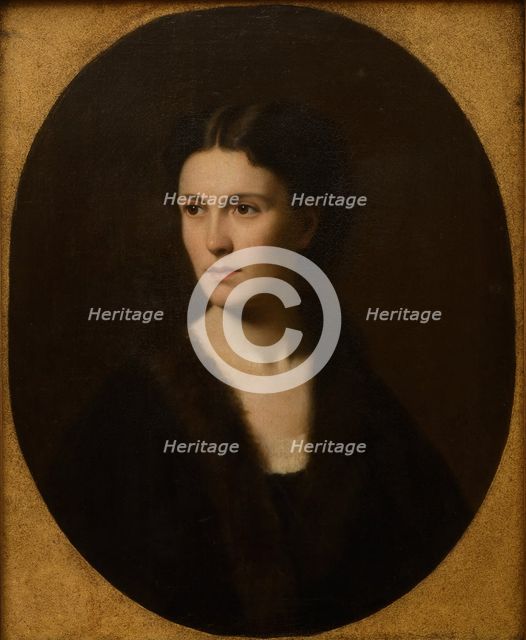 Portrait of Olga Pavlovna Orlova, née Krivtsova.