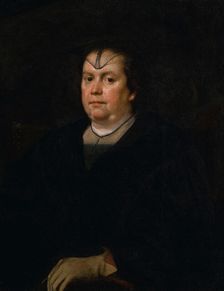 Portrait of Olimpia Maidalchini Pamphilj (1591-1657), 1649-1650. Creator: Velàzquez, Diego (1599-1660)