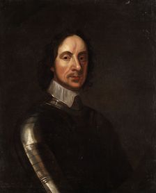 Portrait of Oliver Cromwell (1599-1658), 17th century. Creator: Hannemann, Adriaen (1601-1671)
