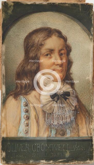 Portrait of Oliver Cromwell (1599-1658), 1653. Creator: Cooper, Samuel (1609-1672).