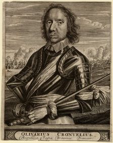 Portrait of Oliver Cromwell, 1653. Artist: Anonymous