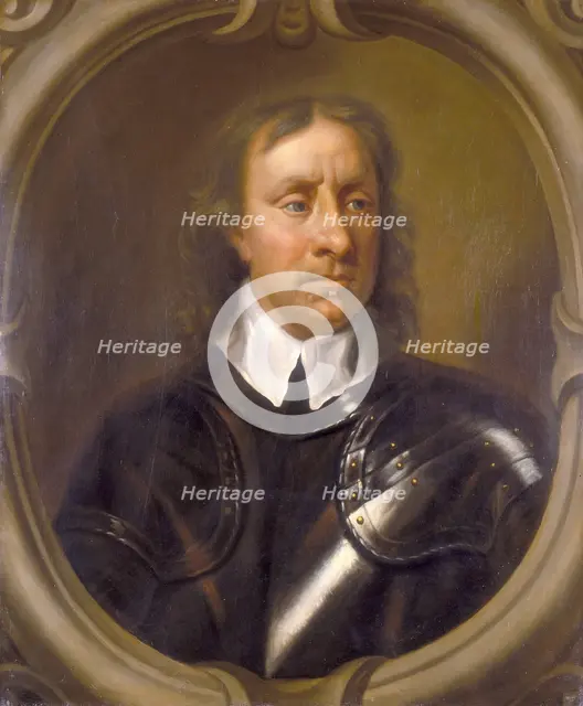 'Portrait of Oliver Cromwell', (c1653?). Creator: Unknown.