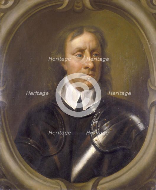 'Portrait of Oliver Cromwell', (c1653?). Creator: Unknown.
