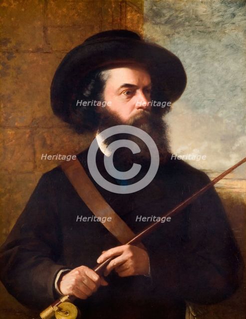 Portrait of Oliver Pemberton (1825-1897), 1867. Creator: William Thomas Roden.