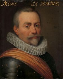 Portrait of Olivier van den Tempel (1540-1603), Lord of Corbeecke, c.1609-c.1633. Creator: Workshop of Jan Antonisz van Ravesteyn