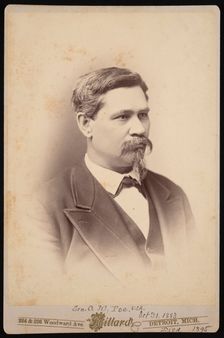 Portrait of Orlando Metcalfe Poe (1832-1895), October 31, 1883. Creator: Charles A Millard