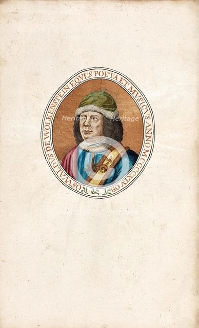 Portrait of Oswald von Wolkenstein, 18th century. Creator: Anon.