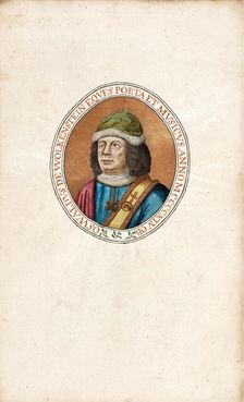 Portrait of Oswald von Wolkenstein, 18th century. Creator: Anon