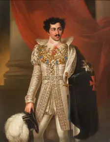 Portrait of Oscar I (1799-1859), King of Sweden and Norway