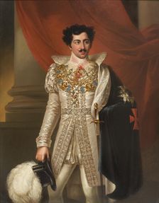 Portrait of Oscar I (1799-1859), King of Sweden and Norway
