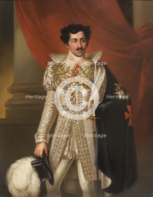 Portrait of Oscar I (1799-1859), King of Sweden and Norway.