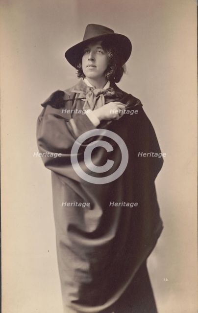 Portrait of Oscar Wilde (1854-1900), 1882.