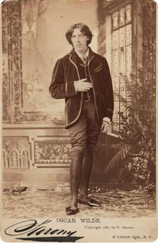 Portrait of Oscar Wilde (1854-1900), 1882. Creator: Sarony, Napoleon (1821-1896)